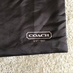 Coach Bags - Authentic Coach Dust Bag Medium Size Brown Silk Coach Bags - Authentic Coach Dust Bag Medium Size Brown Silk